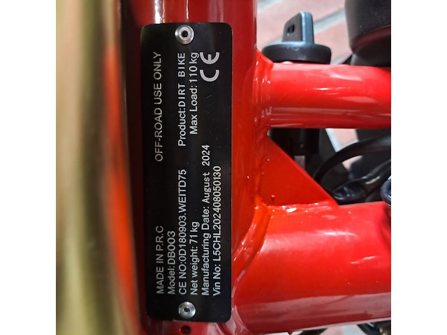 Crossmotor, ultra, db003 , 2024 - afbeelding 4 van  35