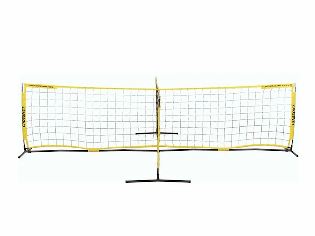 Crossnet soccer 4 vakken voetvolley net (30x) - afbeelding 1 van  4