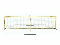 Crossnet soccer 4 vakken voetvolley net (30x) - afbeelding 1 van  4