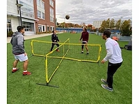 Crossnet soccer 4 vakken voetvolley net (30x) - afbeelding 2 van  4