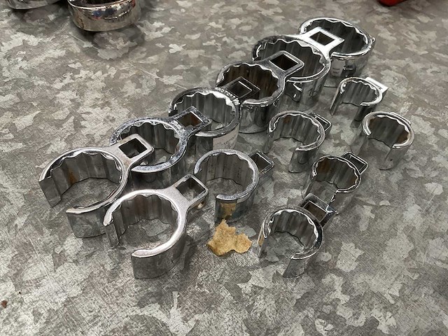 Crowfoot sleutels (13x) - afbeelding 1 van  2