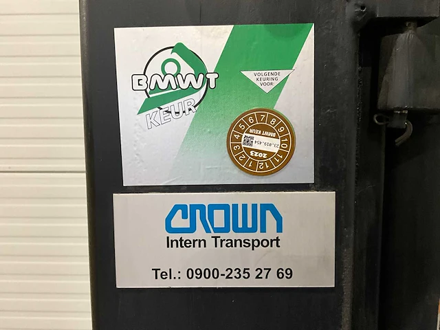 Crown sc3220 vorkheftruck zeer weinig uren - afbeelding 5 van  17