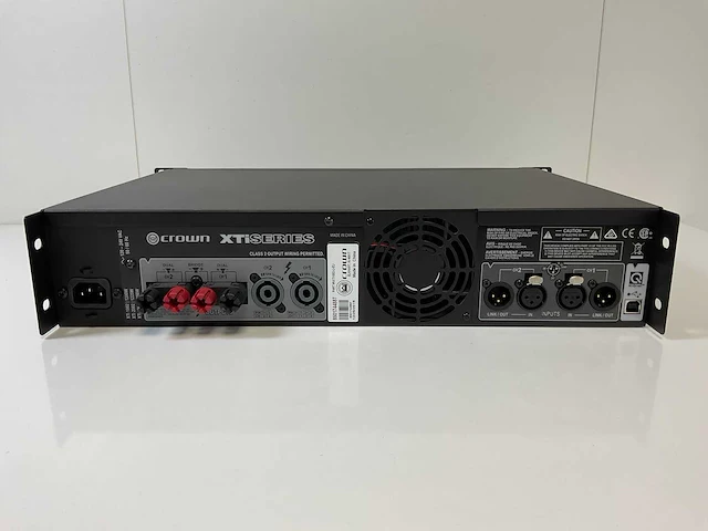 Crown (xti 1002), 2 channel professional power amplifier - afbeelding 5 van  7