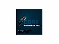 Crucial laptopgeheugen ct16g56c46s5 16gb ddr5 sodimm 5600mhz 1 x 16 gb - afbeelding 2 van  5