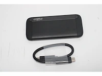 Crucial x8 draagbare ssd van 4 tb tot 1050 mb/s pc en mac usb 3.2 externe solidstate drive ct4000x8ssd9 - afbeelding 4 van  4