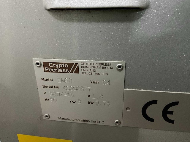 Cryprto peerless em20 planeetmenger - afbeelding 3 van  14