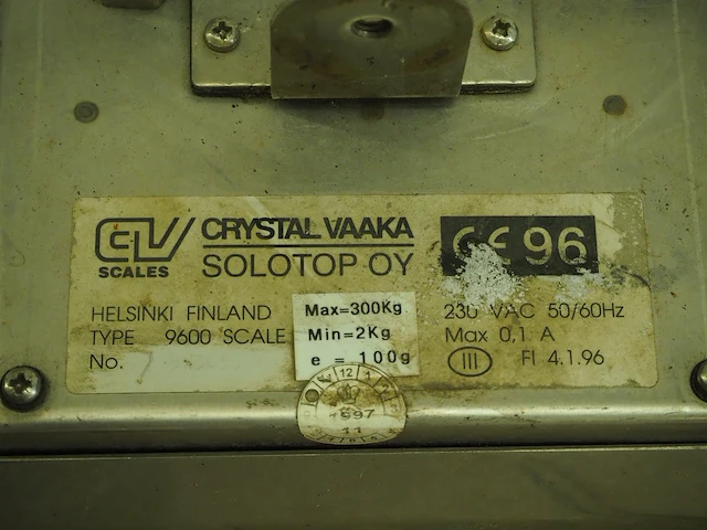 Crystal vaaka solotop oy - afbeelding 5 van  5