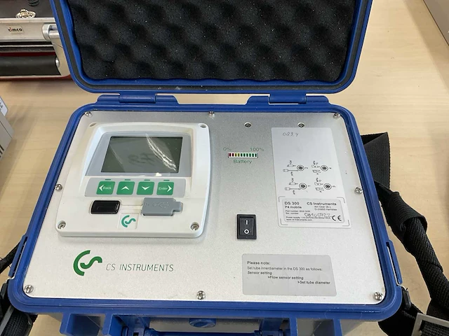 Cs instruments ds 300 p4 mobile gecomprimeerde lucht analyse apparaat - afbeelding 3 van  4
