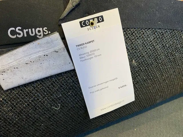 Cs rugs tweed vloerkleed - afbeelding 4 van  4