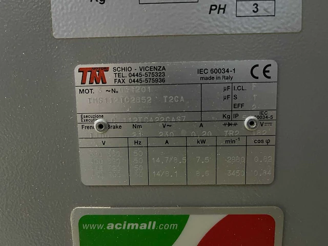 Csadei - 2006 - f 222l - tafel- en spilfreesmachine - afbeelding 7 van  16