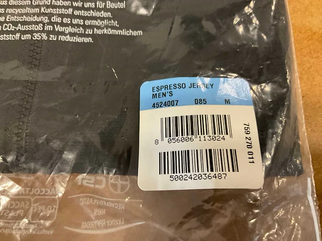 Csatelli espresso fietsshirt maat m - afbeelding 2 van  2