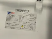 Csun, 285-60p zonnepaneel (12x) met growatt, mic3300tl-x omvormer (1x) - afbeelding 7 van  10