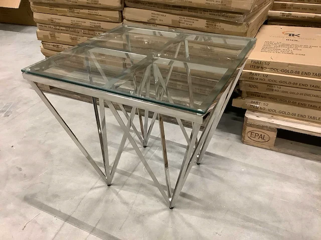 Ctk home furniture bijzettafel 55x55x52 - afbeelding 2 van  4