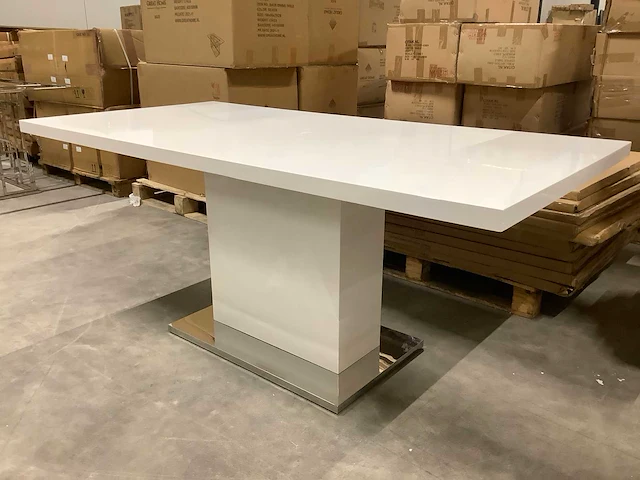 Ctk home furniture eetkamertafel 180x90x75 cm - afbeelding 2 van  5