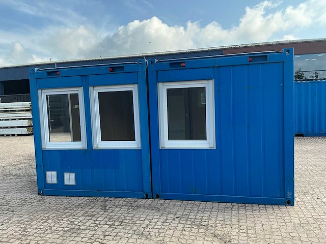 Ctx containex 20 ft kantoorunit, geschakeld (2x) - afbeelding 23 van  26