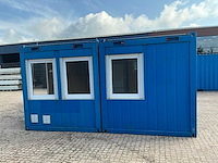 Ctx containex 20 ft kantoorunit, geschakeld (2x) - afbeelding 23 van  26