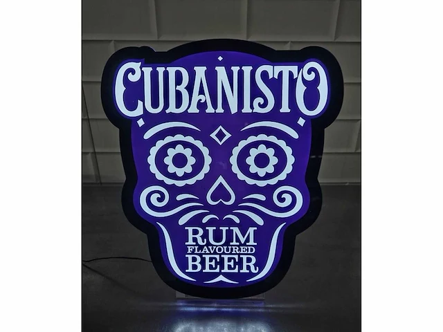 Cubanisto - led-reclamebord - ongebruikt (6x) - afbeelding 2 van  3