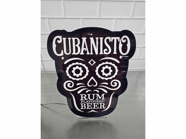 Cubanisto - led-reclamebord - ongebruikt (6x) - afbeelding 2 van  3