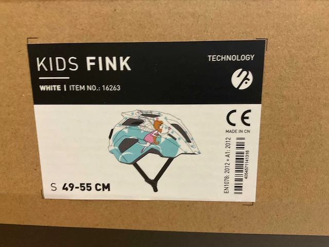 Cube fink kinderfietshelm maat s - afbeelding 3 van  3