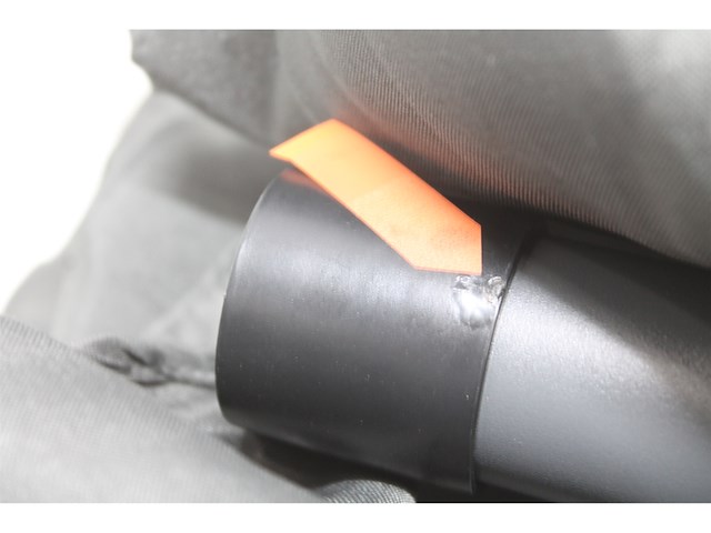 Cuhoc grijze parasol met hoes 3m stokparasol met volanten opdraaier en redlabel hoes - afbeelding 6 van  6