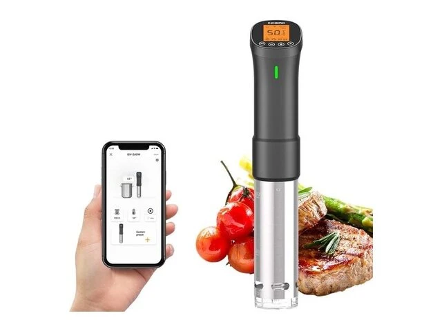 Culinaire sous vide - isv-200w wifi precisie koker inkbird - afbeelding 1 van  1