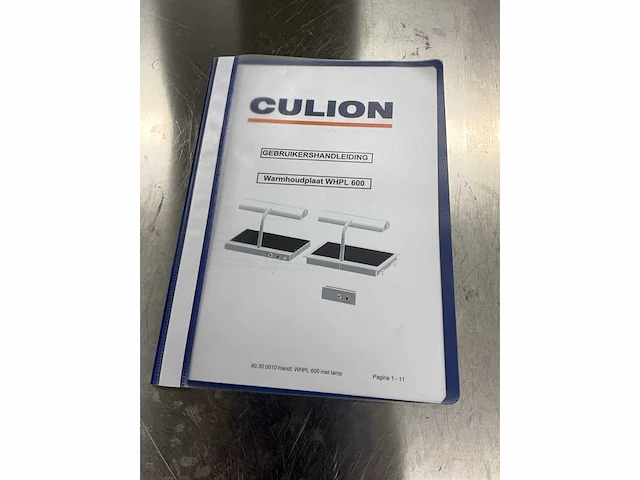 Culion whpl 600 inbouw warmhoudplaat - afbeelding 7 van  8