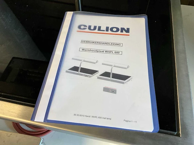Culion whpl 600 inbouw warmhoudplaat - afbeelding 5 van  8