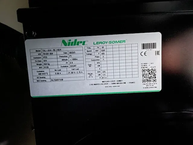 Cummins 6ctaa8.3-g2 - 220 kva - silent generator - afbeelding 3 van  13