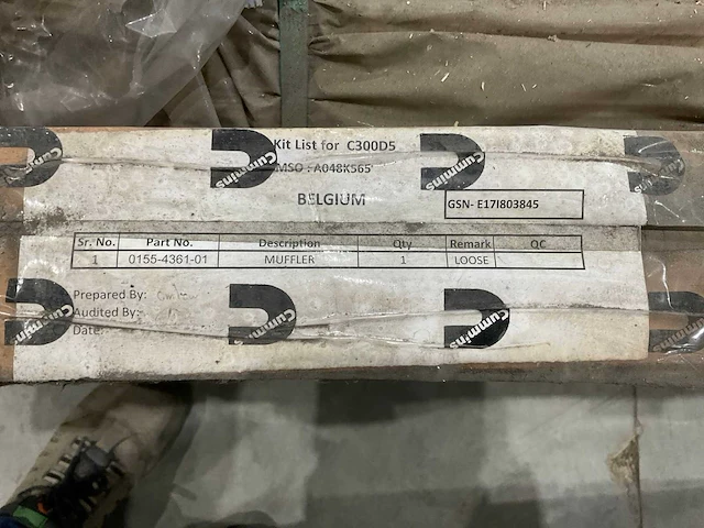 Cummins boorinstallatie benodigdheden - afbeelding 9 van  22