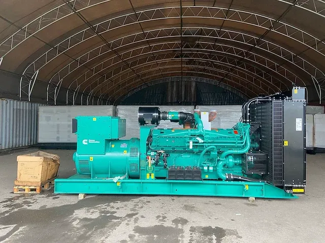 Cummins c1400d5 - 1400 kva - open generator - afbeelding 1 van  14