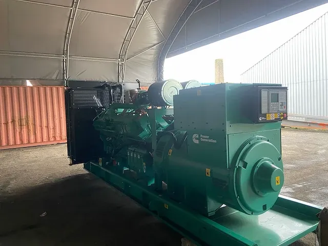 Cummins c1400d5 - 1400 kva - open generator - afbeelding 8 van  14