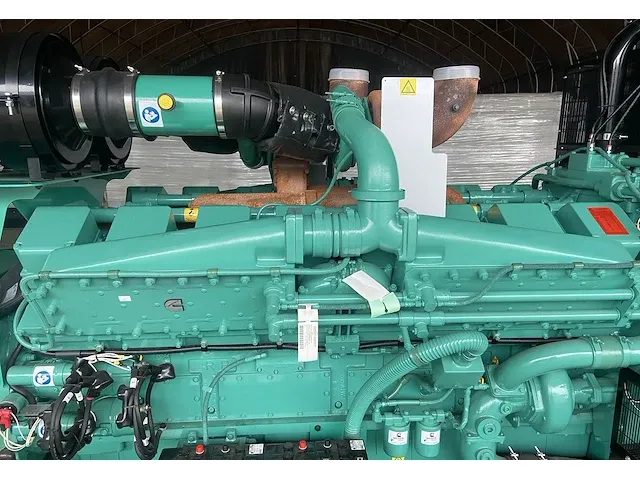 Cummins c1400d5 - 1400 kva - open generator - afbeelding 11 van  14