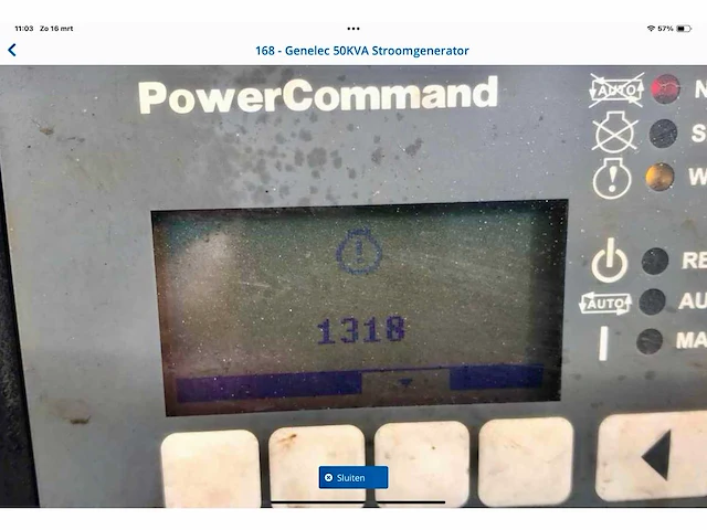 Cummins c50 stroomgenerator - afbeelding 10 van  18