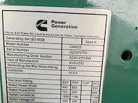 Cummins c900d5 - 900 kva - open generator - afbeelding 1 van  12