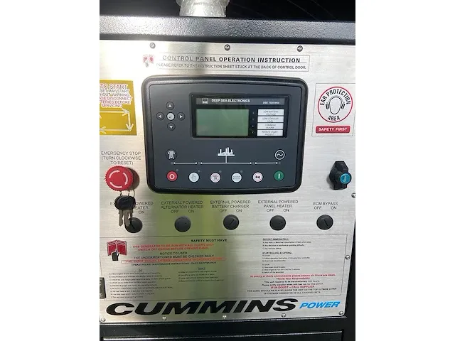 Cummins kta19-g3 - 500 kva - open generator - afbeelding 3 van  11