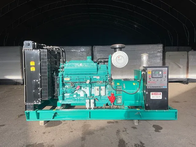 Cummins kta19-g3 - 500 kva - open generator - afbeelding 1 van  11