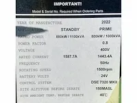 Cummins kta38-g5 - 1100 kva - open generator - afbeelding 6 van  11