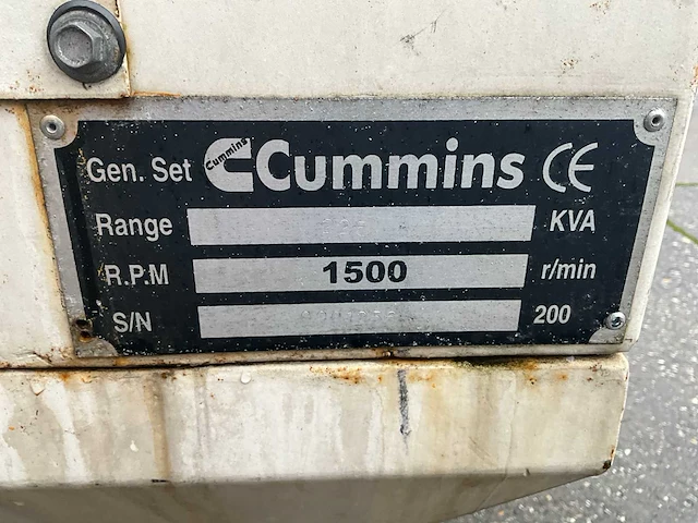 Cummins l10 stroomgenerator - afbeelding 20 van  21
