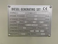 Cummins qsk19-g11 - 800 kva - silent generator - afbeelding 12 van  17