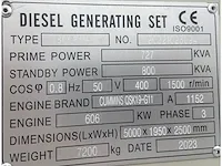 Cummins qsk19-g11 - 800 kva - silent generator - afbeelding 13 van  18
