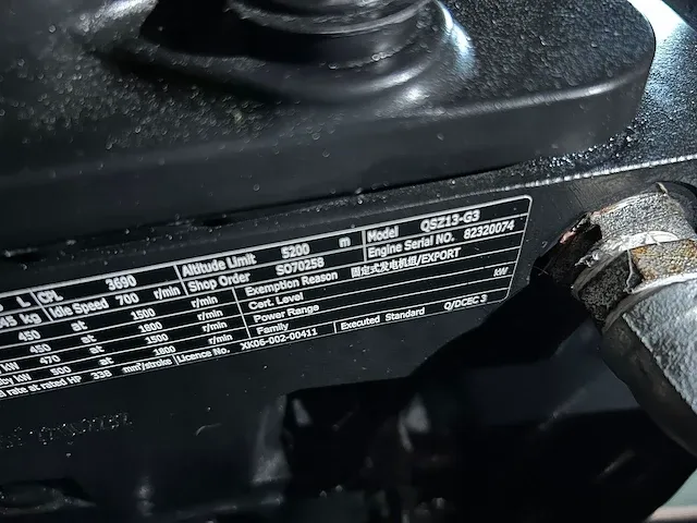 Cummins qsz13-g3 - 550 kva - silent generator - afbeelding 11 van  13