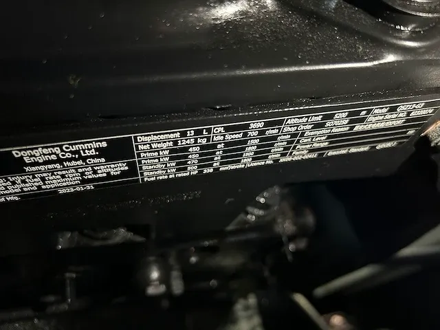Cummins qsz13-g3 - 550 kva - silent generator - afbeelding 12 van  13