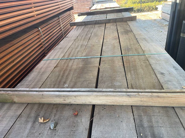 Cupiuba balken fijnbezaagd 4500x150x50mm (33x) - afbeelding 1 van  3