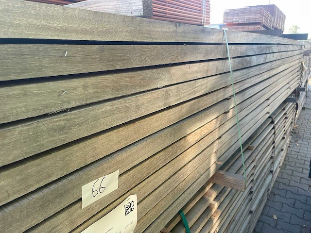 Cupiuba balken fijnbezaagd 4500x150x50mm (33x) - afbeelding 2 van  3