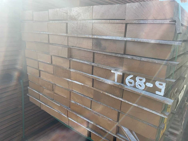 Cupiuba balken fijnbezaagd 4500x150x50mm (33x) - afbeelding 3 van  3