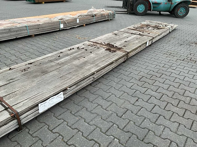 Cupiuba hardhout vlonderplank (5000-6000x100x20mm) (28x) - afbeelding 2 van  3