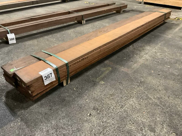 Cupiuba planken 20x150 mm (12x) - afbeelding 1 van  5