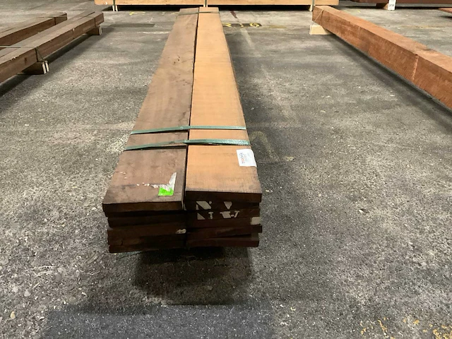 Cupiuba planken 20x150 mm (12x) - afbeelding 2 van  5