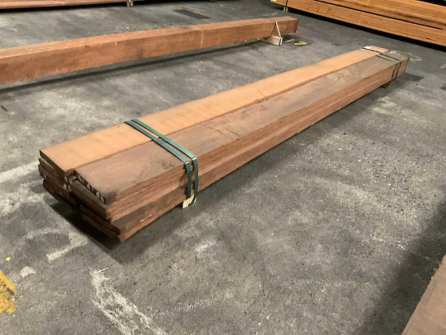 Cupiuba planken 20x150 mm (12x) - afbeelding 3 van  5
