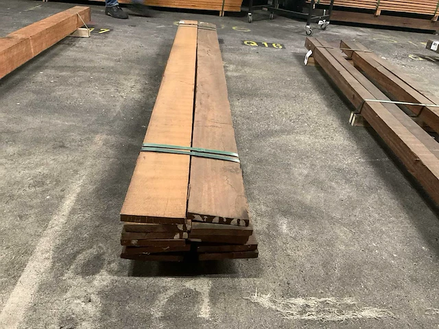 Cupiuba planken 20x150 mm (12x) - afbeelding 4 van  5